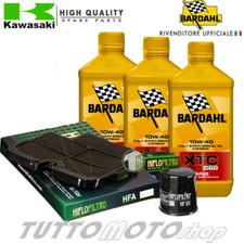 Tagliando KAWASAKI ER-6N 650 2009 2010 2011 2012 / Olio Bardahl XTC Filtri ER6N