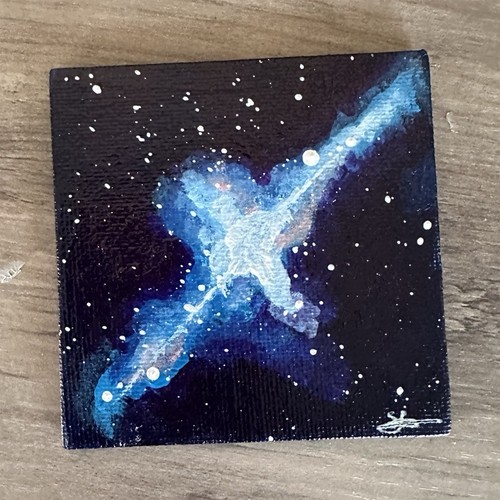 Quadro tela galassia - su,