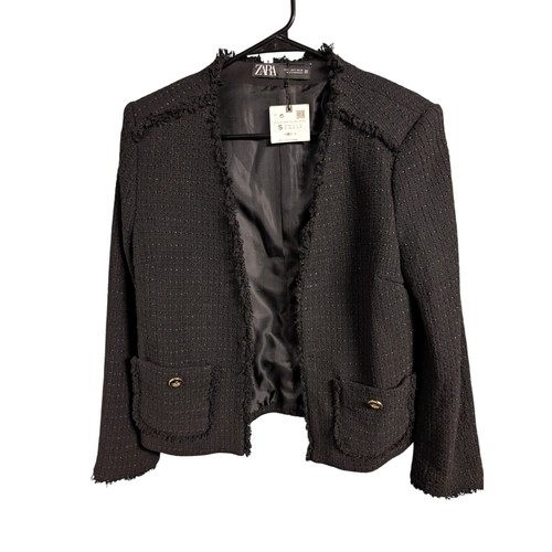 Giacca blazer corta - , tweed