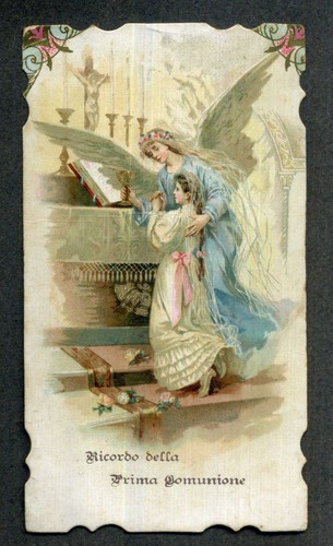Santino holy card cromo - card,
