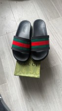Gucci web stripe slides - stripe, 5