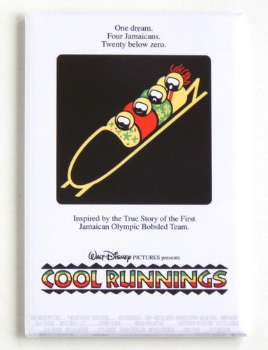 Cool runnings fridge magnet - cool,