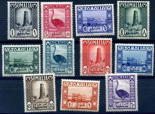 Somalia afis 1950 soggetti - somalia,