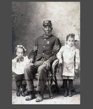 Black Civil War Soldier PHOTO