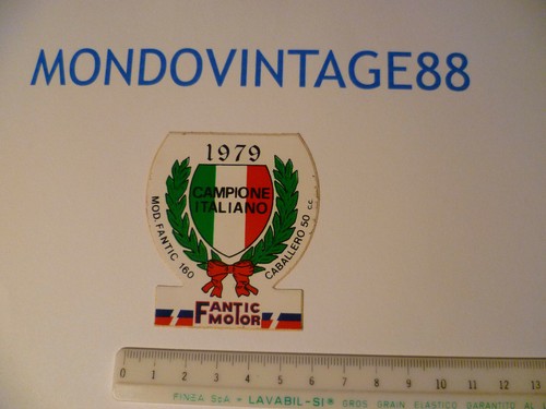 Adesivo fantic motor - adesivo,