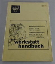 Manuale Officina Volvo Penta Motore Diesel D100B TD100A TAMD121A Etc Di 08/1976