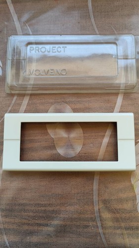 Placca posti bianco latte - placca,