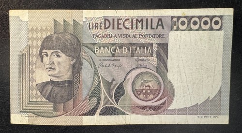 Banconota 000 lire - banconota, 10.000