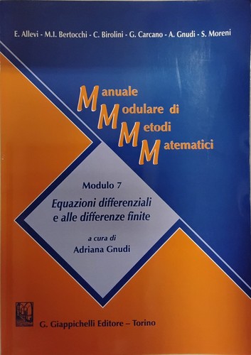 Manuale modulare metodi - manuale,