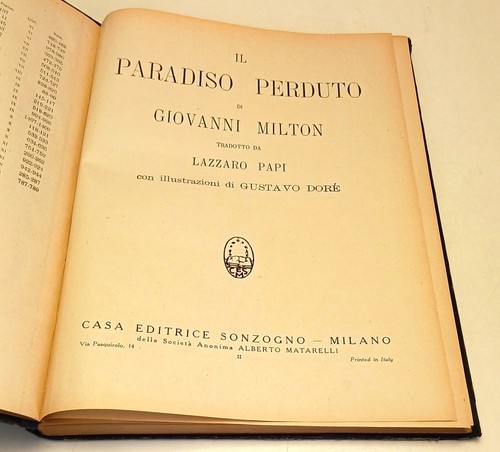 Paradiso perduto giovanni - paradiso,