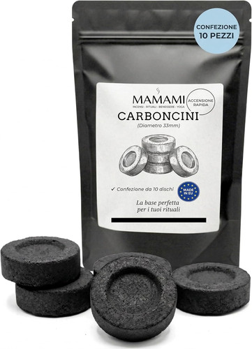 Carboncini per incenso mm - carboncini, 33