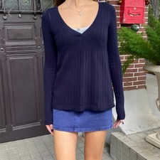 Babydoll brandy melville navy - brandy,