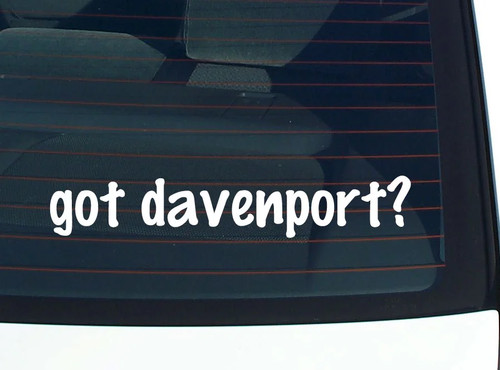 Got davenport adesivo - davenport?,