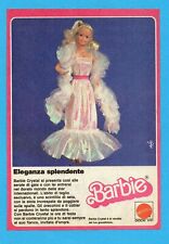 TOP984-PUBBLICITA'/ADVERTISING-1984- BARBIE CRYSTAL
