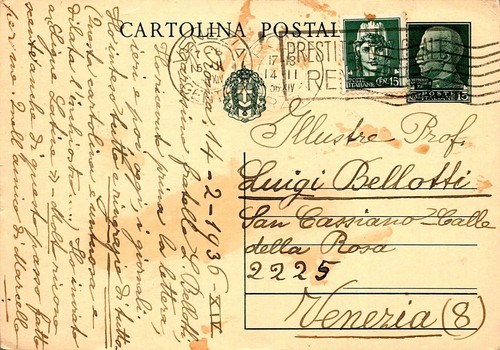 Intero postale regno 1936 - intero,