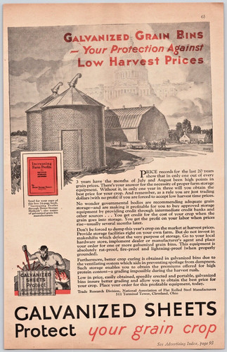 1930 fogli zincati cestini - fogli,