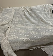 Copriletto all'uncinetto