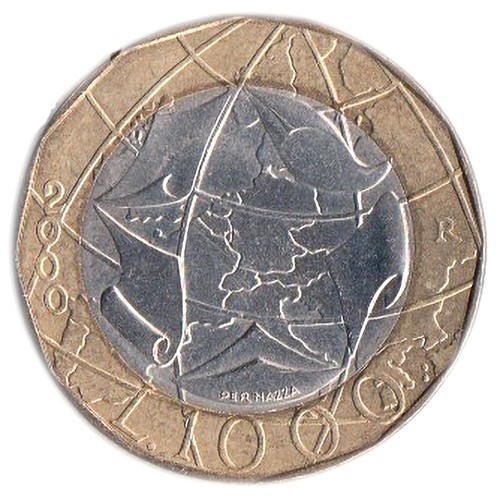 1000 lire italia turrita - 1000,