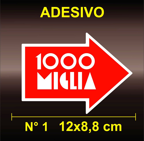 Adesivi sticker mille - sticker, miglia