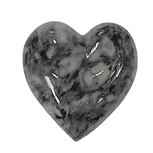 Cuore marmo grigio bomboniera - marmo,