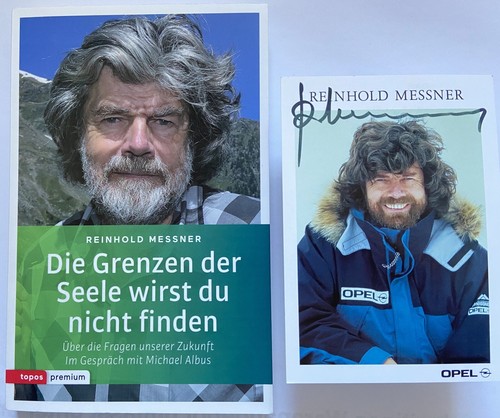 Reinhold messner cartolina - messner,