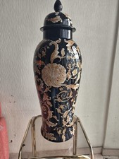 Vaso Vintage ceramica Smaltato Con Coperchio 