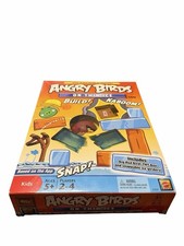 Gioco Angry Birds On Thin Ice - 2011 Mattel - incompleto - manca 1/2 trave di ghiaccio