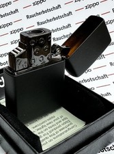 Zippo BLACK-JET nero opaco