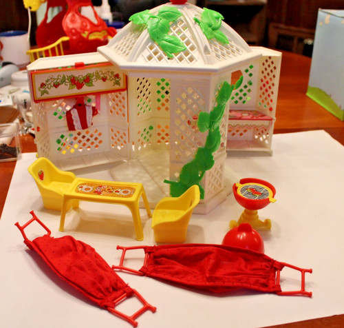 Gazebo playset vintage fragola - gazebo,
