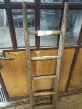 Antica Scala In Legno Da