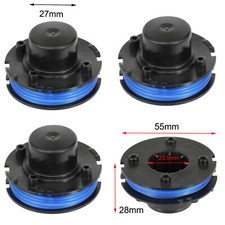 Bobina linea decespugliatore per decespugliatore Qualcast Challenge McGregor Sovereign GT2317 x 4