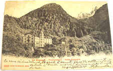1912 SVIZZERA - Val Bregaglia - Hotel Bregaglia - Promontogno antica cartolina