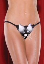 Mutandine Perizoma nero Micia