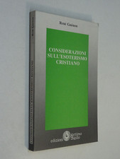 CONSIDERAZIONI SULL'ESOTERISMO