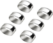 Porta Tovaglioli Ovale, Argento (Silber), 38X54X21Mm