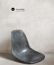 Sedia | Scocca originale Eames Herman Miller anni ’70 in fiberglass nero