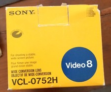 SONY VCL-0752H VIDEO 8 WIDE-CONVERSION LENS