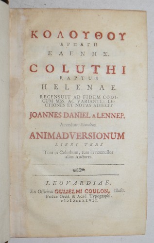 Raptus helenae ediz 1747 - raptus, ediz.