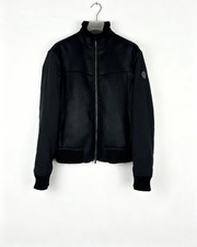 Armani Black Sherpa Bomber
