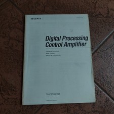 Manuale istruzioni originale Sony TA-E1000ESD