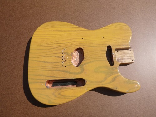 Telecaster corpo butterscotch - telecaster,