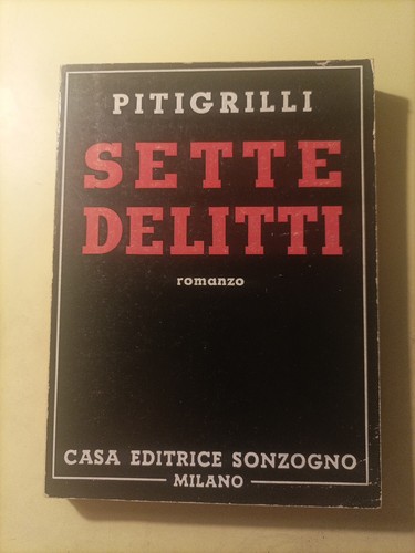 Sette delitti pitigrilli - delitti,