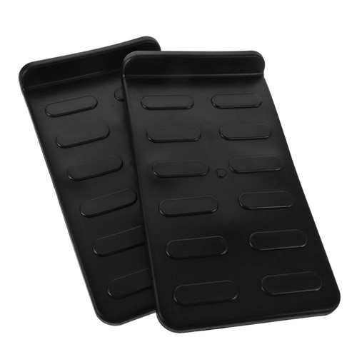 Paio pedale nero pvc - nero,