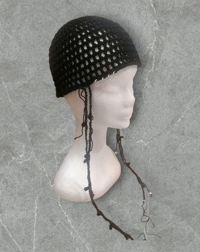 Mesh skull cap cuffia - mesh,