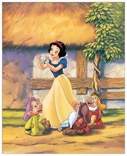 Pannello MDF-Snow White-DISNEY