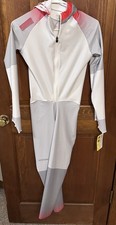 Tuta intera Apogee speedskating skinsuit speedsuit uomo piccola nuova con etichetta