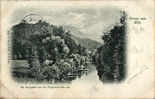 Cartolina celje cilli bassa - cilli,