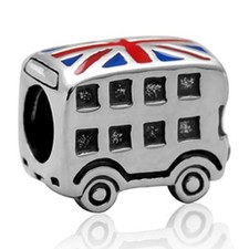 Charm Bus Argento Sterling 925