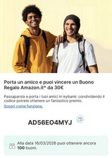 buono Amazon 30 euro