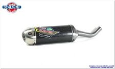 SILENZIATORE TERMINALE SCALVINI RACING CARBONIO INOX HUSQVARNA SM  WRE 125 03/13
